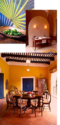 Mexican Interiors, Hacienda Architecture, Mexican Antiques and Design