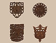 Spanish Colonial Iron Lockplates